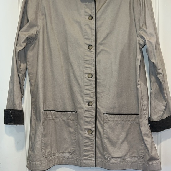 Vintage Brown and Green Barn Coat - Picture 2 of 7